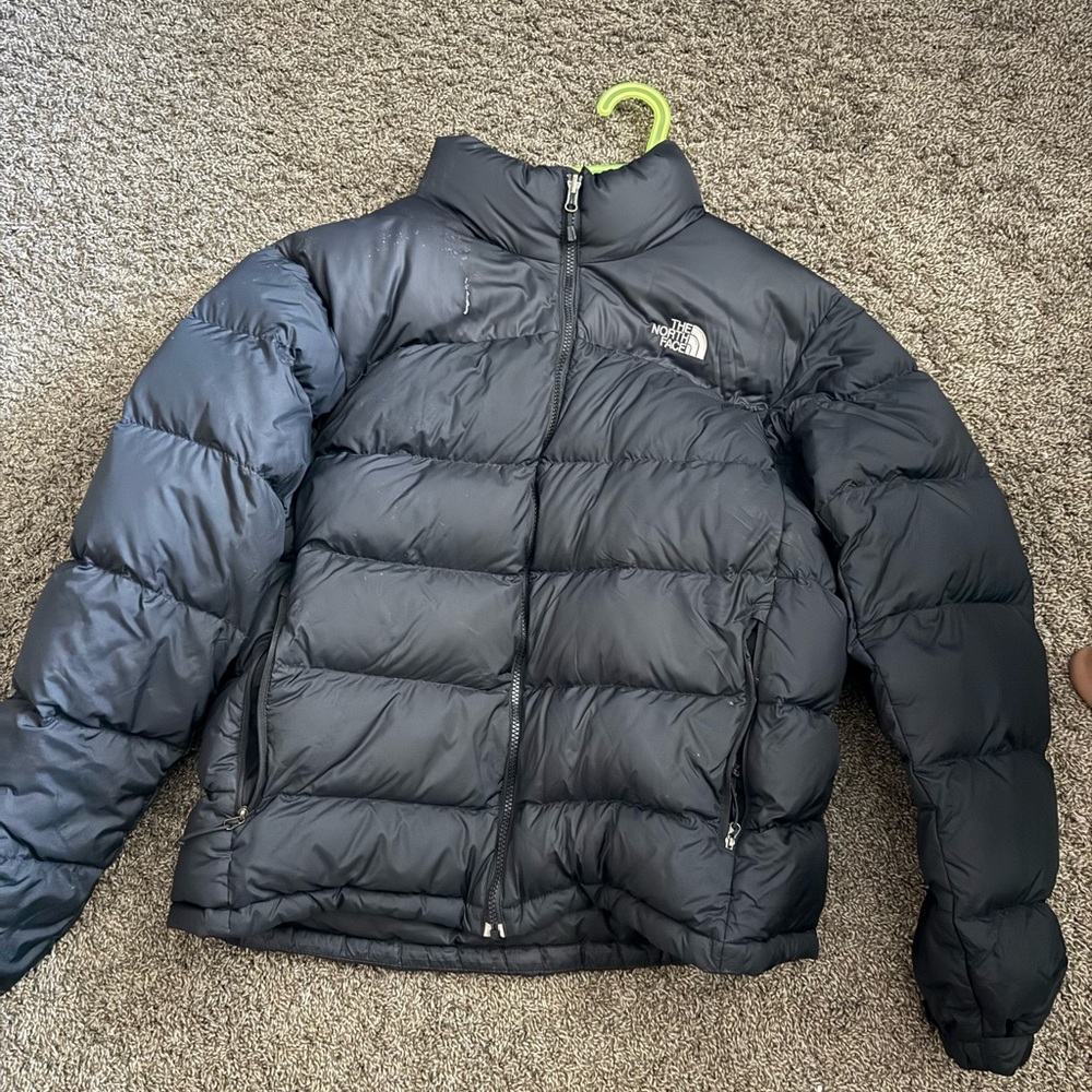 The North Face Charcoal Puffer Jacket
